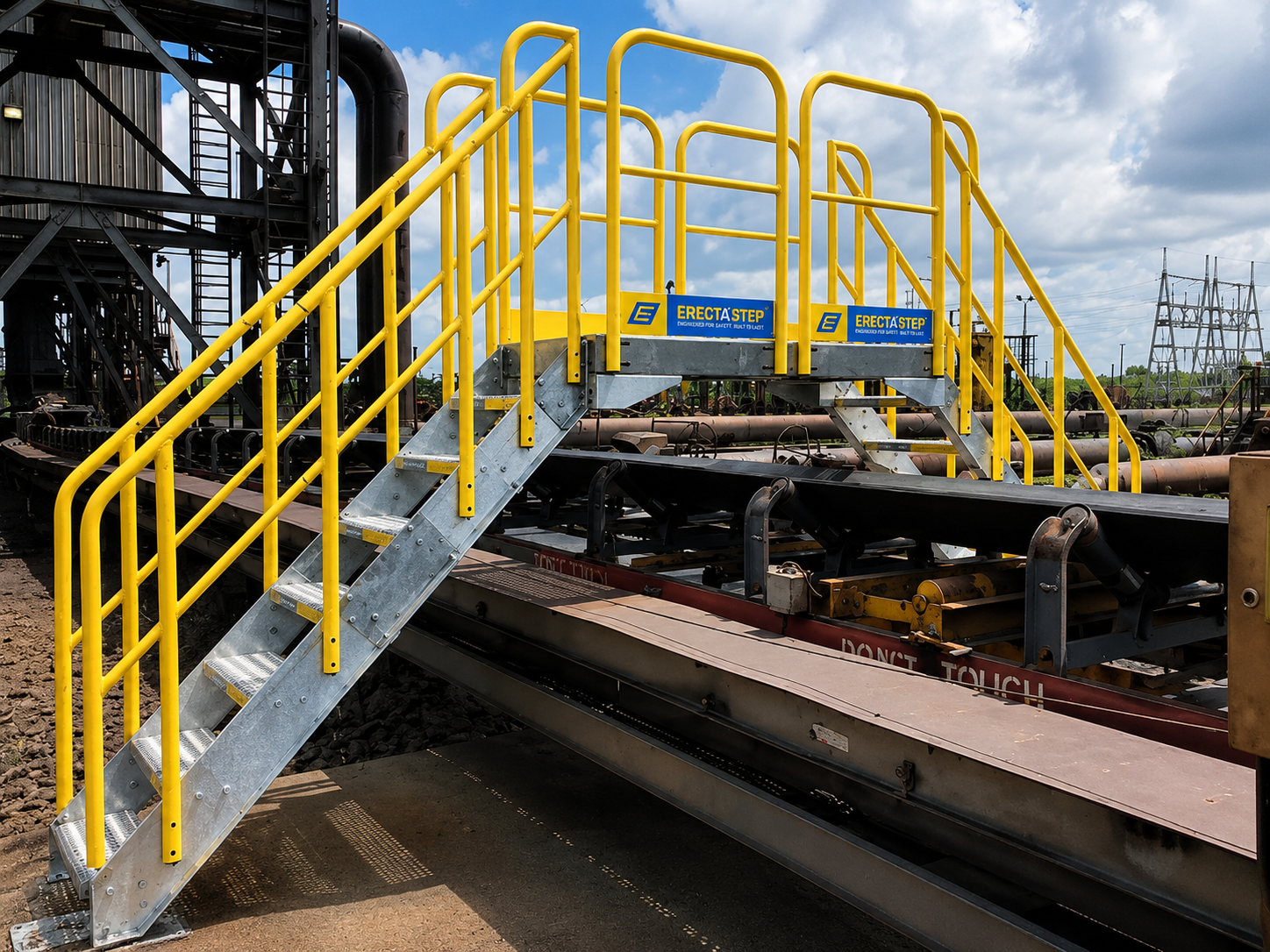 crossover safety rooftop stairs
