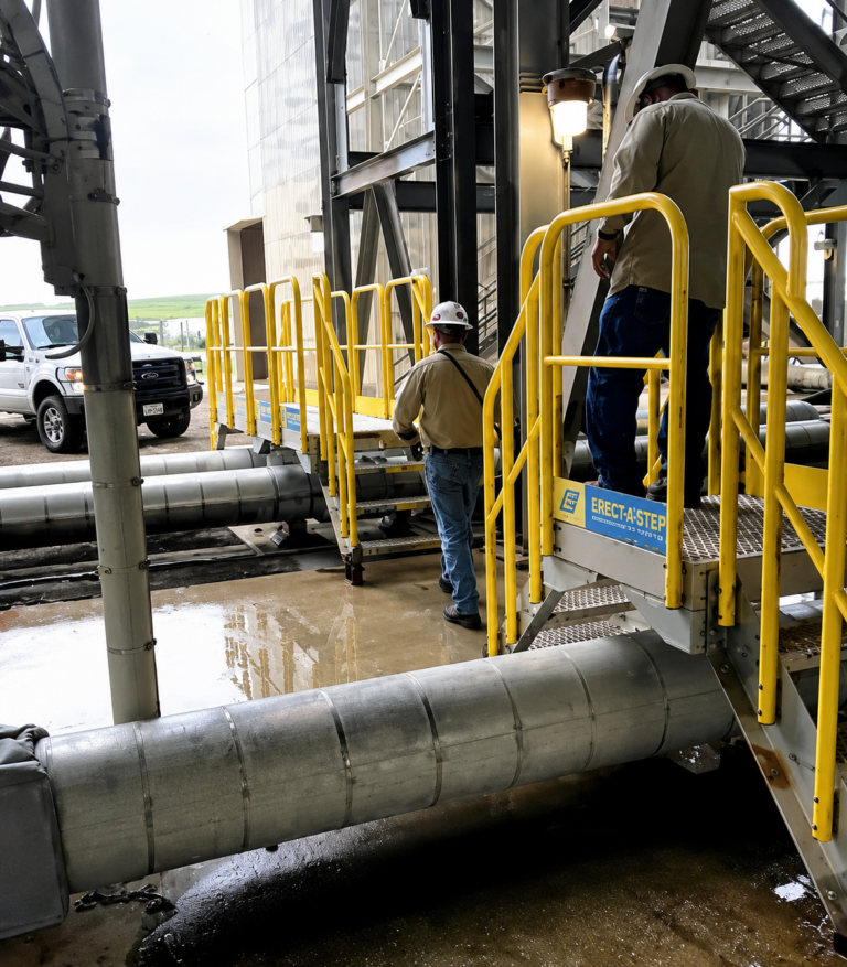 pipe crossing access system