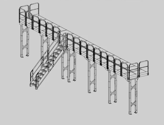 48-Foot HVAC Maintenance Access Platform