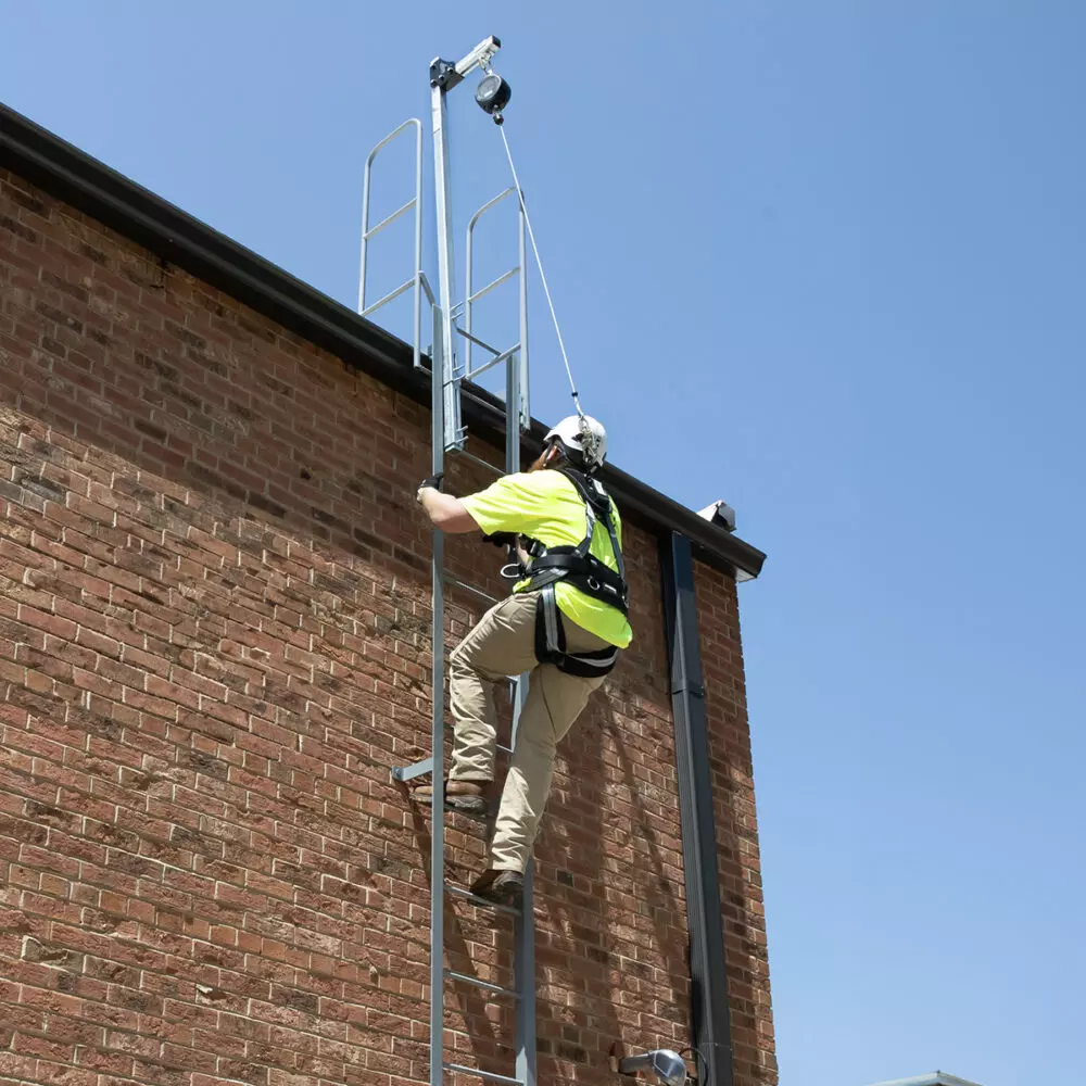 4' Adjustable SRL Ladder Anchor System