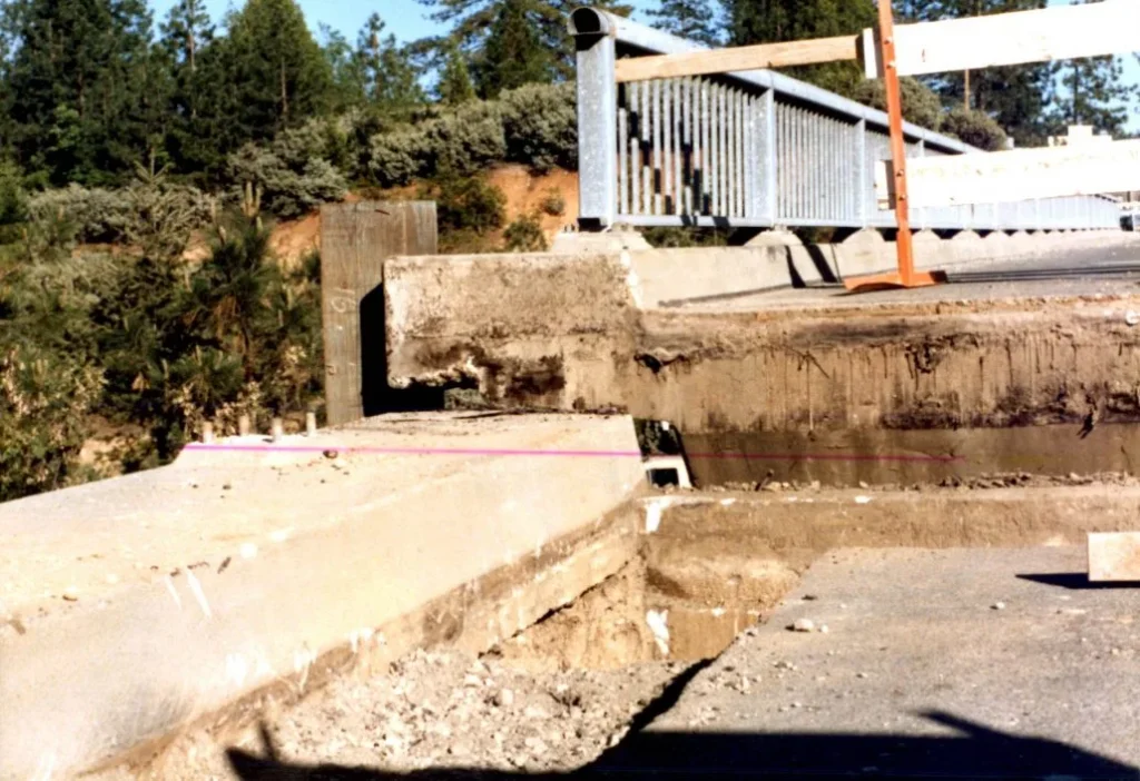 bridge lifted