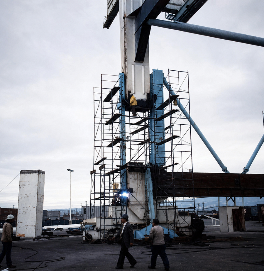 oakland container hydraulic system