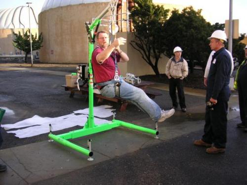 HANGING AROUND INSTRUCTING ALL IN ATTENDENCE